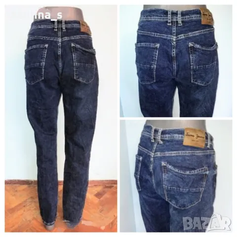 Три броя / Еластични дънки класик Denim и слим фит / голям размер , снимка 13 - Дънки - 28343144