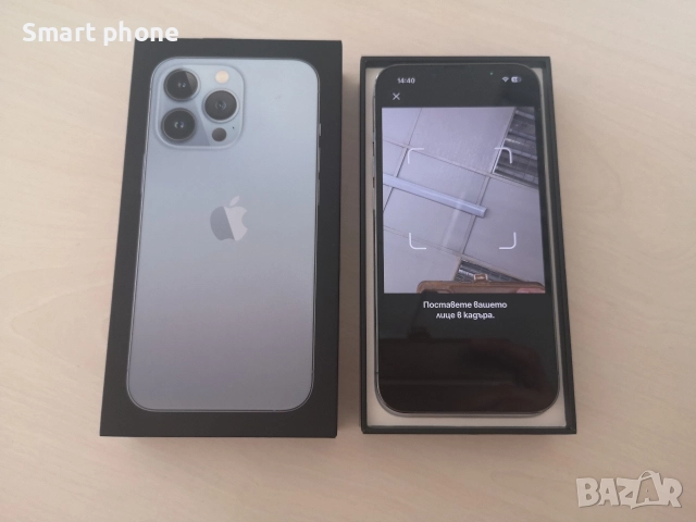 Iphone 13 Pro Sierra Blue-128gb /100 %Battery health , снимка 4 - Apple iPhone - 52820620