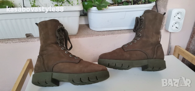 Ботуши Gabor 38.5н.Естествена кожа , снимка 5 - Дамски ботуши - 52557432