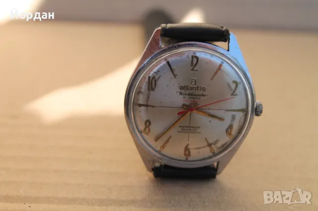 Мъжки швейцарски часовник ''Atlantic'' /21 камъка/
