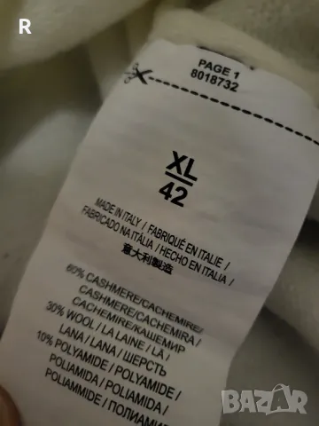 Бяла маркова блуза Мах Мара , снимка 5 - Блузи с дълъг ръкав и пуловери - 48241179