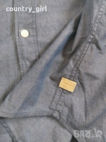 g-star landoh clean shirt - страхотна мъжка риза КАТО НОВА, снимка 6 - Ризи - 29022881