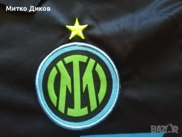 Интер футболна тениска  трети екип №22 Артуро Видал отлична размер Л, снимка 7 - Футбол - 47753618