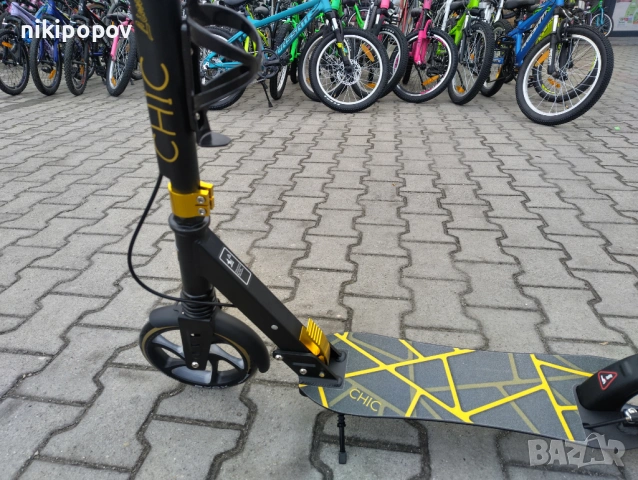 BYOX Детска тротинетка CHIC черен, снимка 4 - Други спортове - 53564024