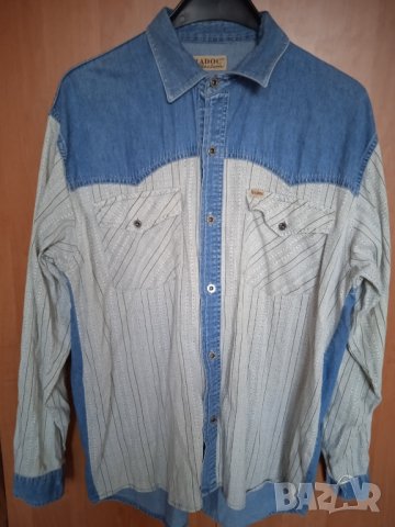 Дънкова риза Madoc, снимка 2 - Ризи - 43657777