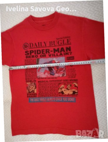  Детска тениска Marvel с къс ръкав 10-12 год., снимка 2 - Детски тениски и потници - 32246824