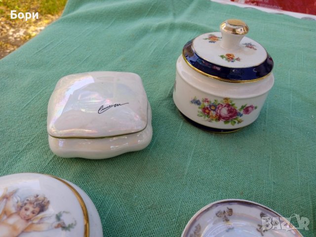 Италиански порцеланови кутийки, снимка 6 - Декорация за дома - 36802706