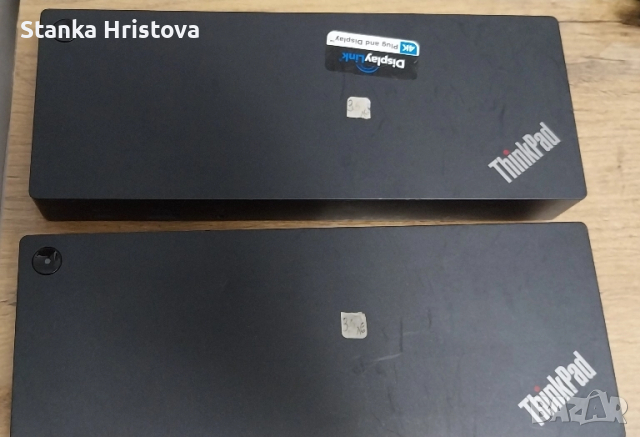 Докинг станции Lenovo Thinkpad 20v 6.75A., снимка 2 - Друга електроника - 52416070