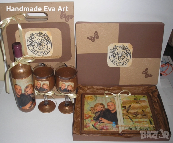 Подарък за Сватба/ Брак/ Църковен брак/ Годишнина- Старинна Книга с икона(снимка) и поздрав по избор, снимка 4 - Подаръци за сватба - 42652870