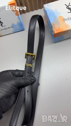 колани от естествена кожа в кутия ysl saint laurent , снимка 6 - Колани - 53458901