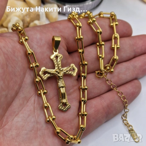 Мъжко колие с кръст | Luxury Cross Necklace