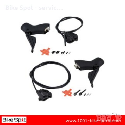 Shimano 105 Di2 ST-R7170+BR-R7170 2x12sp Disc Brake Set, снимка 4 - Части за велосипеди - 43292975