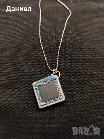 Ръчно правен гердан , снимка 2 - Колиета, медальони, синджири - 52263592