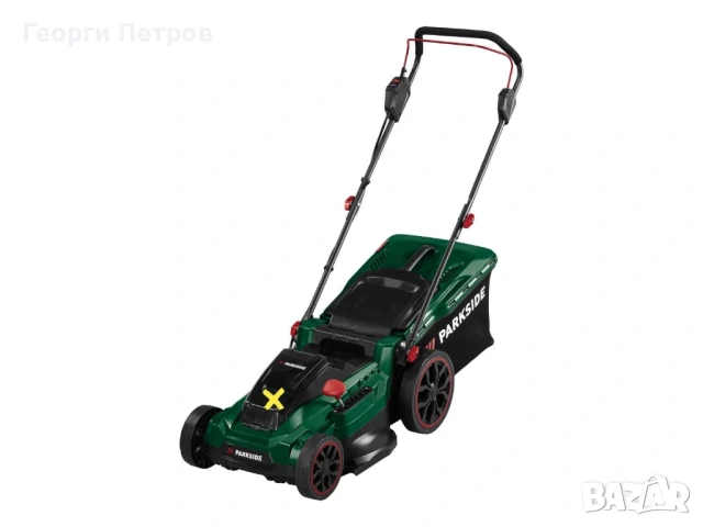 Нова Акумулаторна косачка 40V Parkside Безчетков мотор