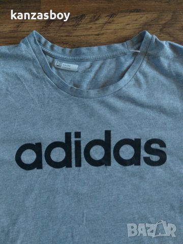 adidas ESSENTIALS LINEAR T-SHIRT - страхотна мъжка тениска , снимка 4 - Тениски - 37360210