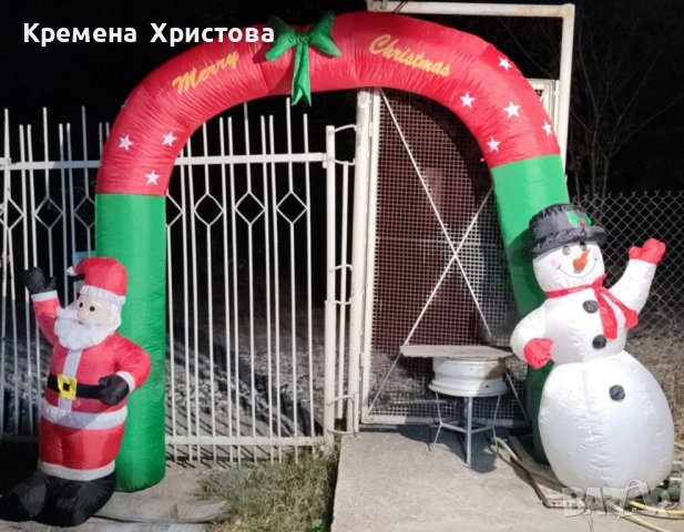 Коледна арка Rea Tutumi Snowman XXL, надуваема