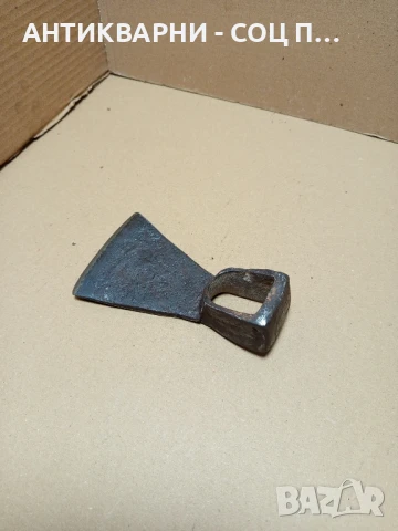 Соц Стара Ръчно Кована Мотичка Номер 3. Тегло 0.500кг., снимка 4 - Антикварни и старинни предмети - 50704420