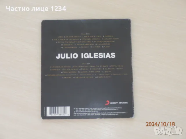 Julio Iglesias – 1 - 2011 - 2CD - най-добрите песни, снимка 2 - CD дискове - 47757218