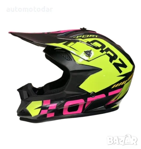 Каска за крос и атв ORZ, снимка 2 - Аксесоари и консумативи - 35458759