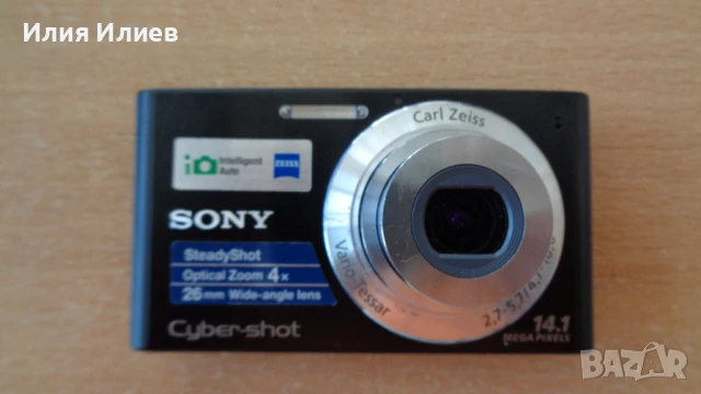 Sony Cyber-shot DSC-W320 14.1MP Black, снимка 4 - Фотоапарати - 50766253