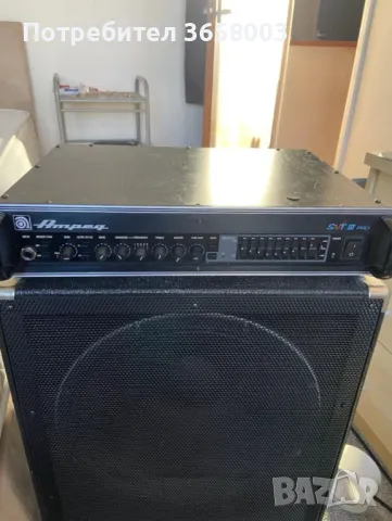 Ampeg SVT 3 Pro USA усилвател за бас китара с флайт кейс, снимка 1