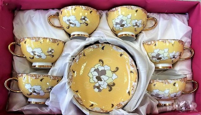 Подаръци за юбилей на жена - ПРОМОЦИЯ на чаши и комплекти Костен порцелан, снимка 9 - Подаръци за юбилей - 36087848