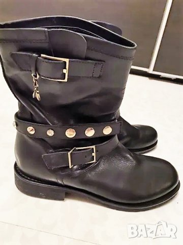 НАМАЛЕНИ Patrizia Pepe Дамски Боти Естествена Кожа Номер 38