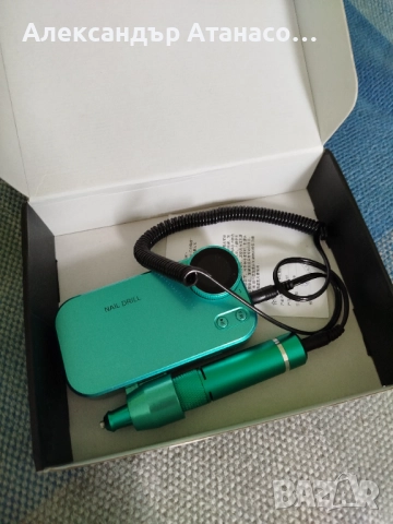 Акумулаторна електрическа пила за нокти, без накрайници, снимка 2 - Педикюр и маникюр - 52110476