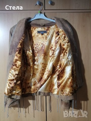 Естествена кожа яке , снимка 4 - Якета - 36467465
