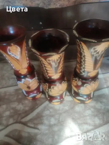 Вази дърворезба, снимка 8 - Вази - 48511988