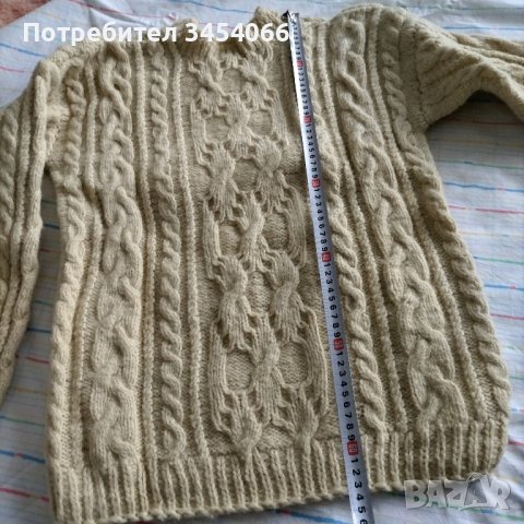 Мъжки пуловер- 💯%вълна. , снимка 2 - Пуловери - 42960227