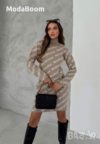 🤩Balenciaga уникална стилна дамска рокля🤩, снимка 3 - Рокли - 43516775