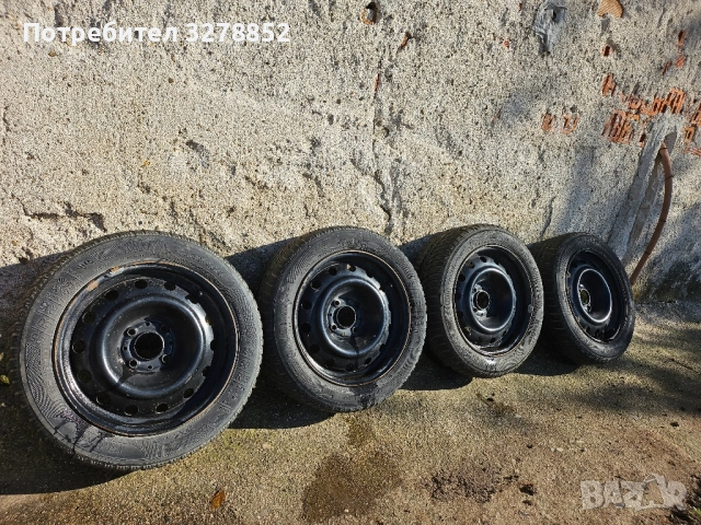 Железни джанти с гуми 195/50/15