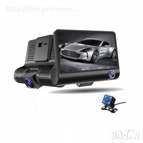 Видеорегистратор за кола 4.3 инча монитор с 3 камери, снимка 2 - Аксесоари и консумативи - 28509234