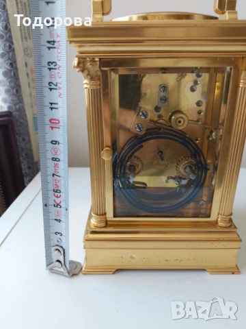 Три каретни часовника''French Carriage Clock with Repeater'', снимка 13 - Колекции - 52029531