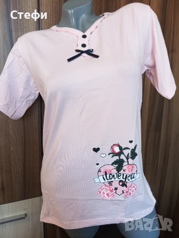 Дамска пижама къс ръкав , снимка 4 - Пижами - 51089380