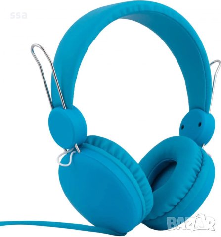 Слушалки с микрофон Maxell HP SPECTRUM SMS-10S Син ML-AH-HP-SPEC-BLUE, снимка 2 - Слушалки за компютър - 43440688