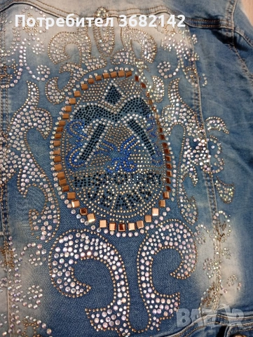 продавам дамско яке с камъчета , снимка 5 - Якета - 53202168