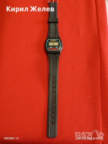 Винтидж електтронен часовник ASAHI дамски за КОЛЕКЦИОНЕРИ 51842, снимка 4 - Дамски - 53484393