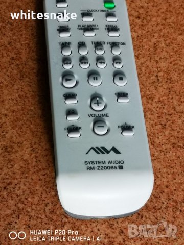 Aiwa RM-Z20065 / Sony / remote control, снимка 5 - Аудиосистеми - 27470369