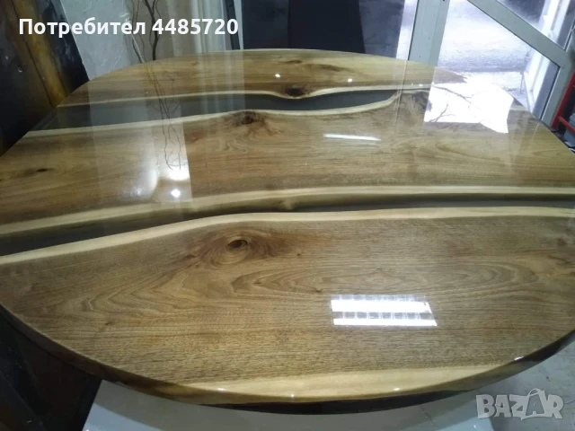 Маси и плотове от епоксидна смола и масивна дървесина, снимка 11 - Маси - 51099588