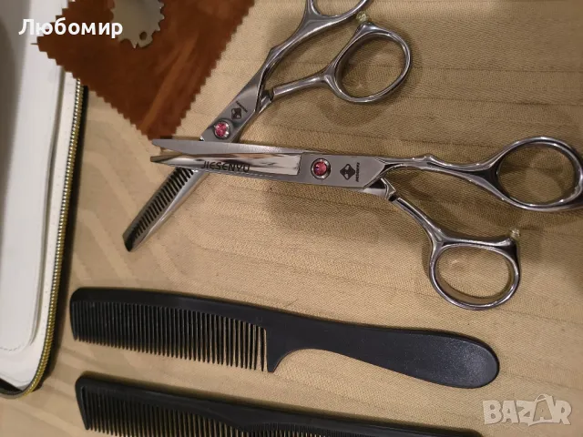 JIESENYU висок клас професионални фризьорски 6-инчови фризьорски ножици 440C стоманен инструмент

, снимка 4 - Фризьорски принадлежности - 49608805