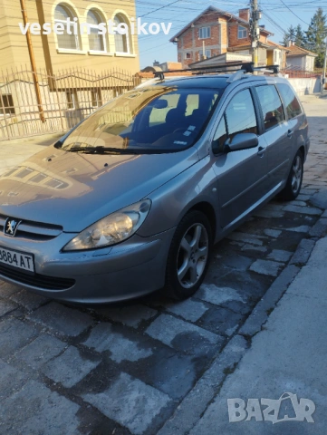 Пежо 307 SW бензин 2.0, снимка 5 - Автомобили и джипове - 53402566