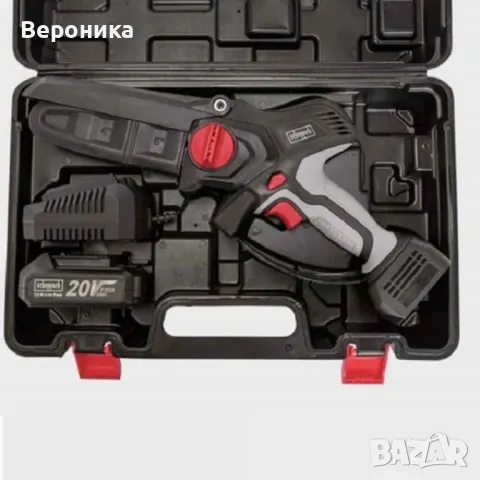 Акумулаторен трион за рязане на клони Scheppach, снимка 4 - Градинска техника - 48839800