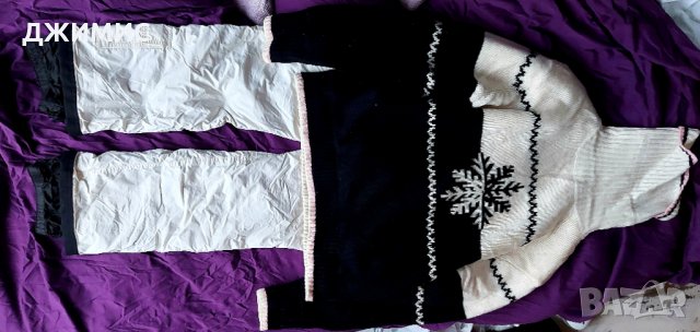 Ски комплект панталон О'ниил със специализирана вълнена блуза, снимка 1 - Зимни спортове - 35369311