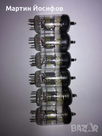 радиолампи ecc81, снимка 2 - Ресийвъри, усилватели, смесителни пултове - 49871901