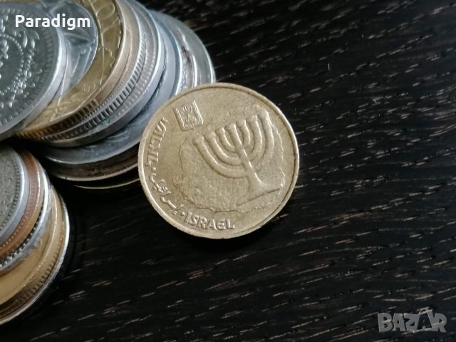 Монета - Израел - 10 агори | 2001г., снимка 2 - Нумизматика и бонистика - 28769238
