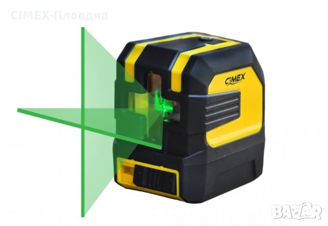 Лазерен нивелир със зелен лъч и кръстосани линии 1H1V-G, снимка 1 - Други инструменти - 33399362