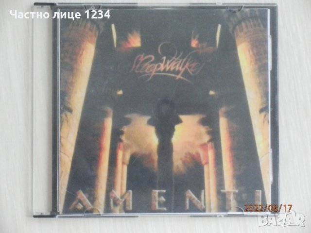 Третия албум на Sleepwalker - Amenti - 2006, снимка 1 - CD дискове - 37721388