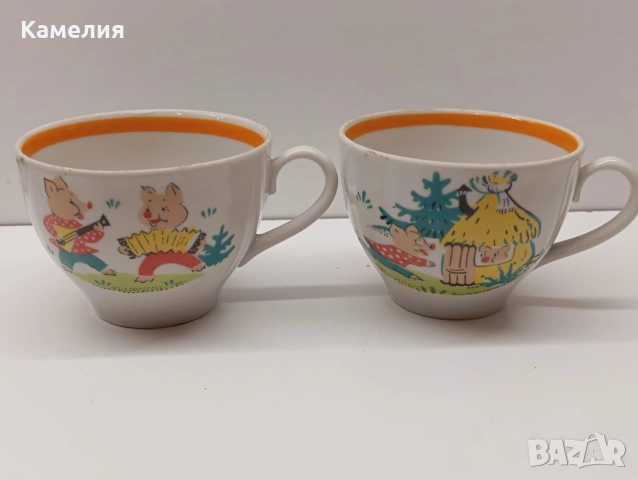 Руски порцелан , снимка 3 - Чаши - 52225596